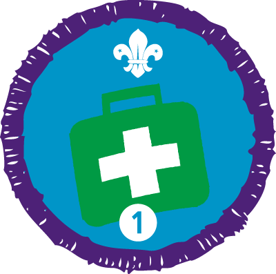 Pre-2019 Emergency Aid Staged Activity Badge